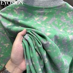 Men Camouflage Tie Dye Cotton Crew Neck T-Shirt Short Sleeve Casual Summer Tee