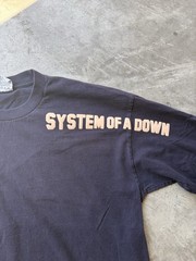 Pro Club super heavy 2000s 1/1 custom “SYSTEM OF A DOWN” heavyweight sweatshirt