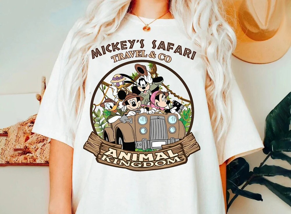 Disney Family Animal Kingdom Mickey And Friends T-Shirt Unisex #2