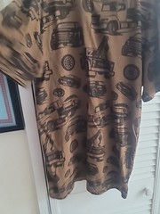 Copart Tee Shirt Men’s Size Medium Trucks Cars Autos All Over Print Mint
