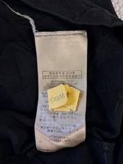 Burberry Brit Men’s Size Medium Black with White Lines Pattern