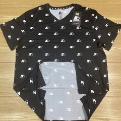 Camiseta Para Hombre Franela Manga Corta Playera Con Cuello V Talla M Starter