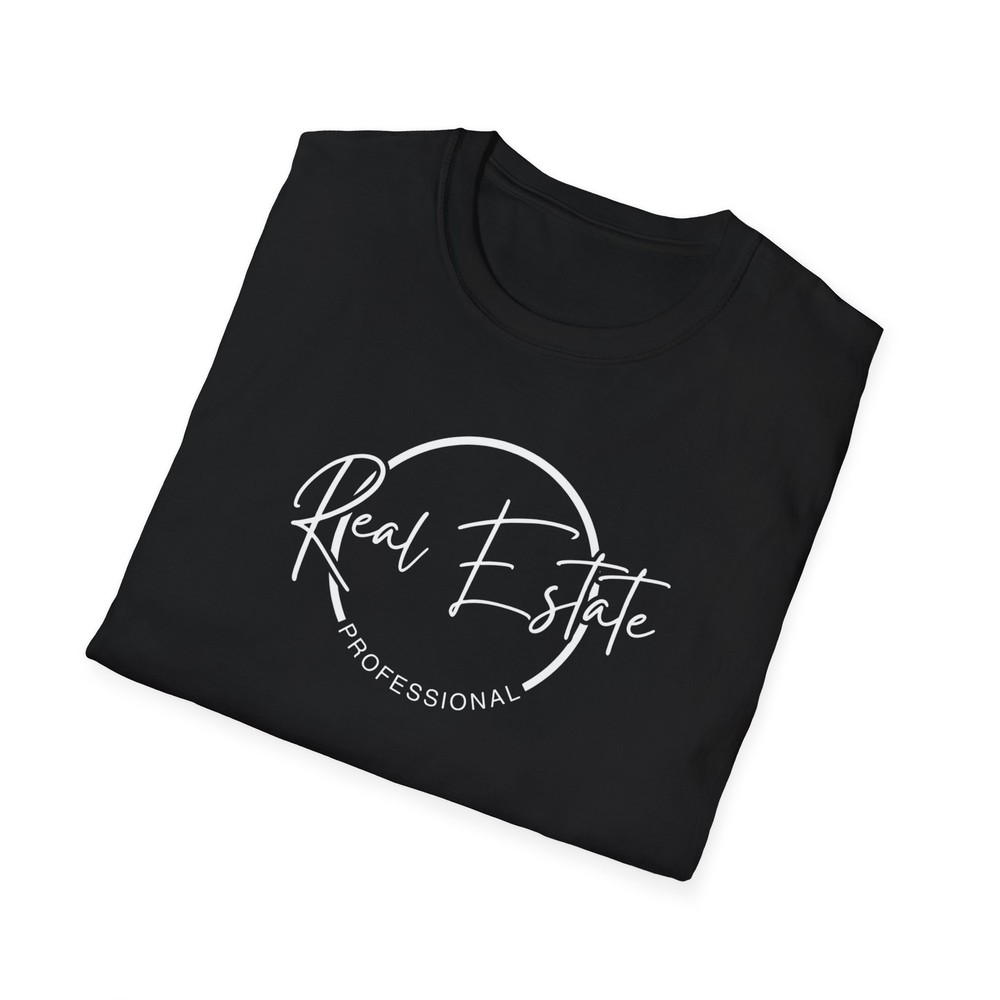 Real Estate Professional Softstyle T-Shirt, Realtor Gift, House Agent Tee