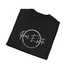 Real Estate Professional Softstyle T-Shirt, Realtor Gift, House Agent Tee
