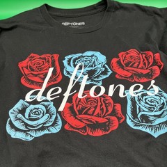 Deftones Blue And Red Roses T Shirt