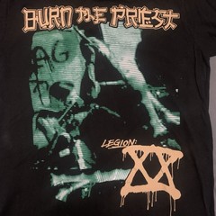 Burn The Priest Legion XX Black T-Shirt Adult Size Small 16×23 Tultex Pre-Shrunk
