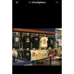 Foo Fighters Madison Square Garden Concert T-Shirt NYC 2018 Large F Variation