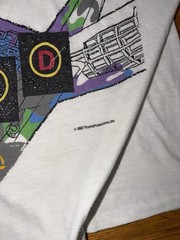 HANDTEX Pink Floyd World Tour White Graphic Print Crew Neck T-Shirt One Size