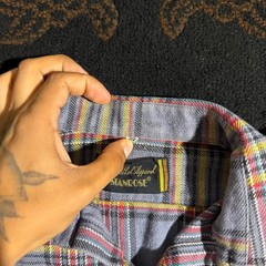 Vintage Plaid flannel ‘Stanrose’ button up