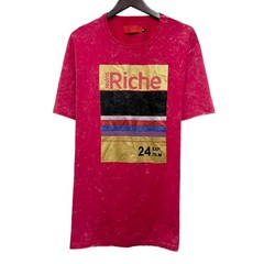 Vie + Riche Paris Men’s T-Shirt Stonewashed Crystals Super 24 EXP Film Kodak 3XL