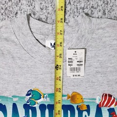NWT Royal Caribbean International T-Shirt Size Small Gray Aquatic Fish Seahorse