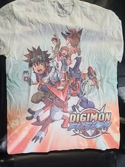 T-shirt Digimon Fusion Gaming Unisex Tshirt Adult Size S, M, L, XL, XXL Anime