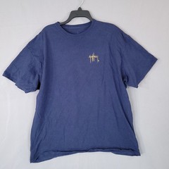 Guy Harvey T-Shirt Men’s Navy Blue 2XL Auburn War Eagle Collegiate Cotton Tee