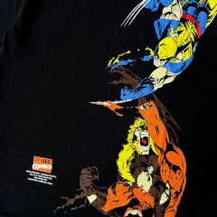 Wolverine vs. Sabretooth Tee Shirt marvel x-men deadstockluis booted comics M