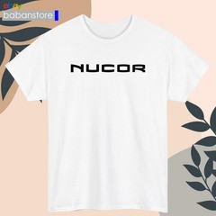Nucor Company Logo Black/White/Grey/Navy/Red/Light Blue T-Shirt S-5XL