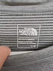 The North Face Men’s Long-Sleeve Crew Fleece Light Gray sz Large