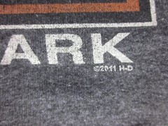 Harley-Davidson Motor Cycles 2011 (L) T-Shirt “Speedway” Concord, NC Charlotte