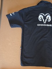 F1 Racing Polo Button Up Shirt Dodge Siemens Size Medium Pockets