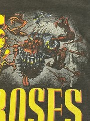 RARE Guns N Roses Banned Tour shirt “WAS HERE” small black vintage – GNR Rock