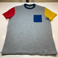 J CREW Oarsman Vintage Colorblock Style T SHIRT Sz Mens L