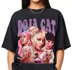 Doja Cat black Shirt Cotton All size S-345XL – Free SHipping