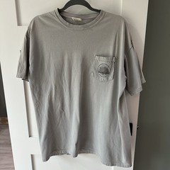 Live Oak Brand Tshirt Custom Colors Size Large Cotton Kentucky Bluegrass Gray