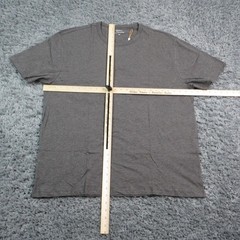 Quince Shirt Mens 2XL Gray Crew Neck Tagless 100% Pima Cotton Luxe Touch NWT