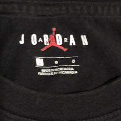 Nike Air Jordan 1 Retro “Portland” Stump Tee T Shirt Men’s Size Medium Black