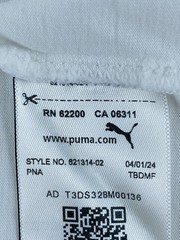 Puma BMW Motorsport MMS Essential Racer Logo White T Shirt Men’s Size Large EB2