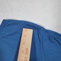 Nike Shirt Mens Medium Blue Ombre The Nike Tee Tri-Blend Swoosh Logo Athletic