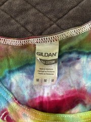 Tie dye Gildan Heavy Cotton Tank Top – Medium