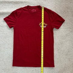 Lee Jeans T-Shirt Men’s Small Graphic Print Cowboy Skeleton Brick Red Tee