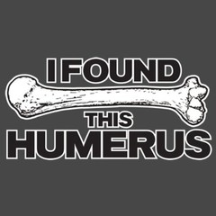 I Found This Humerus Sarcastic Humor Graphic Novelty Funny T Shirt