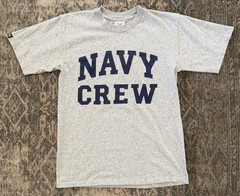 VTG 80s 90s US Navy Naval Academy Crew Rowing Team T Shirt SZ M Single Stitch