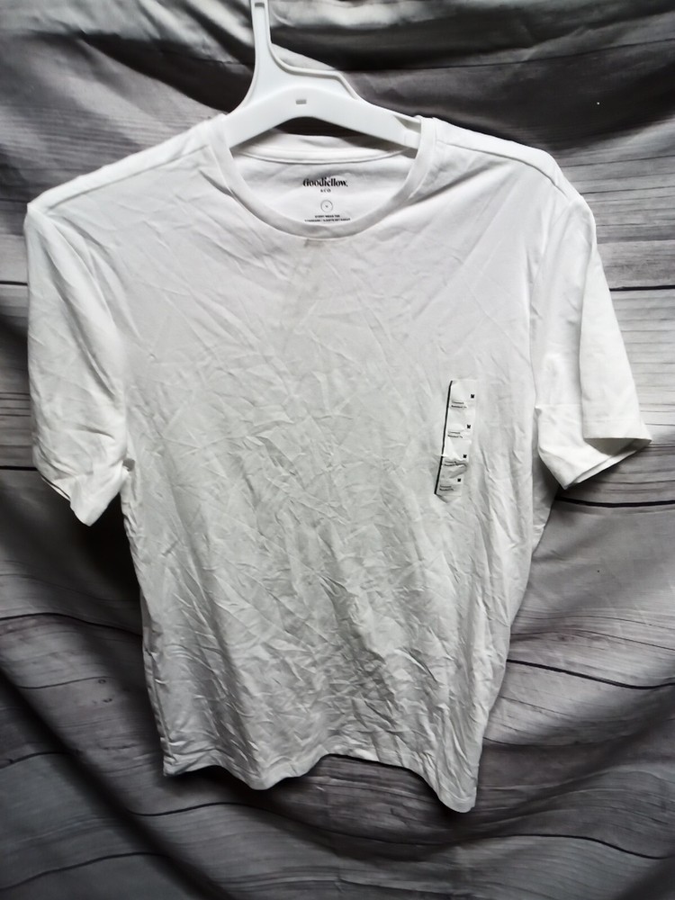 Goodfellow & Co Men’s Long Sleeve White Shirt, Size M