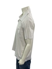 Castro Men’s Size XXL ( Runs Smaller) City Design collar Neck Linen Blend Shirt