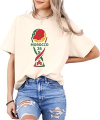 Morocco Soccer Fan Shirt 2026 Football Supporter Tee World Cup Inspired T Shirt