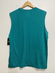 (Lot 6x) ATHLETIC WORKS DRIWORKS COOL TURQUOISE TRI BLEND MUSCLE Tank Sz M Tee