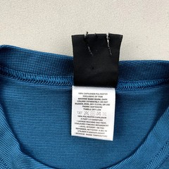 Vintage Patagonia Capilene Shirt Adult Medium Teal Blue Short Sleeve Hiking 90s