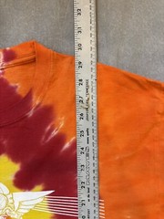 Vintage Y2K Pink Floyd Tie Dye Pigs On The Wing Band Shirt Port & Company Large