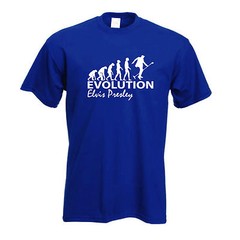 Evolution of Elvis Presley t shirt Evolve of The King Jailhouse Unisex T-shirt