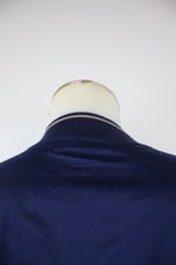 Pierre Cardin Mens T-Shirt Cotton Light Logo Vintage Blue Size 50 Regular Fit