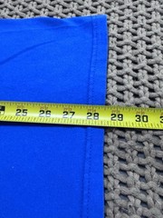 Vintage 90’s Walmart Quality Film Promo Tee Blue Size Large Made In USA Rare 90s