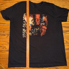 Vintage System of a Down Searching for Satellite Signal Band TShirt L/XL Reprint