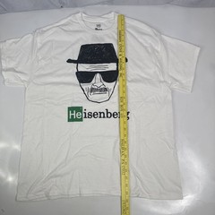 Breaking Bad Heisenberg Shirt Mens XL White Graphic Tee Walter White 2023