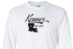 Kenner Louisiana T-Shirt Long Sleeve Graphic tee