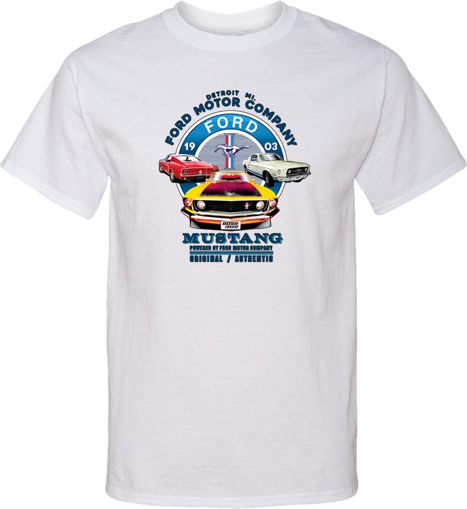 Ford Mustang Vintage Collage Tall Shirt