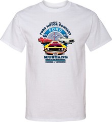 Ford Mustang Vintage Collage Tall Shirt