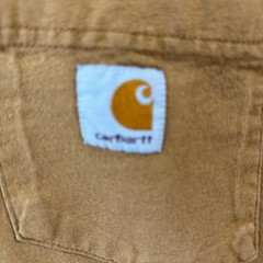 Carhartt K87 Mens XL Brown Workwear T-Shirt Short Sleeve Heavyweight Cotton