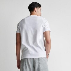 Nike Men’s NSW Club Tee, White/Black/University Red X-Large